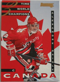 1995-96 Donruss - Canadian World Junior Team #16 Alexandre Daigle