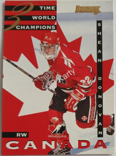 1995-96 Donruss - Canadian World Junior Team #19 Shean Donovan