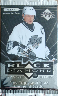 2007-08 Upper Deck Black Diamond Retail balíček