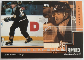 1999-00 Upper Deck Powerdeck - Time Capsule - Auxiliary #AUX-TC1 Jaromir Jagr