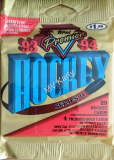 1993-94 Topps Premier S2 Jumbo balíček