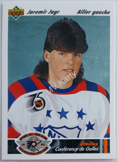 1991-92 Upper Deck - [Base] - French #617 All-Star - Jaromir Jagr