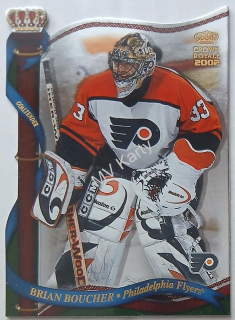 2001-02 Pacific Crown Royale - [Base] #104 Brian Boucher