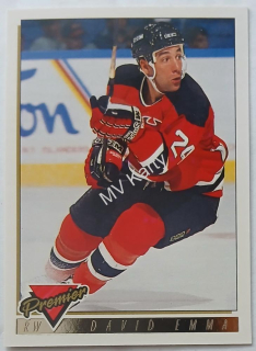 1993-94 Topps Premier - [Base] - Gold Premier #448 David Emma