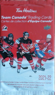 2021-22 Upper Deck Tim Hortons Team Canada balíček