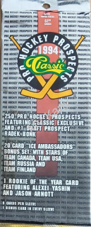 1994 Classic Pro Hockey Prospects Jumbo balíček