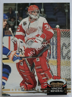 1992-93 Topps Stadium Club - [Base] #172 Vincent Riendeau