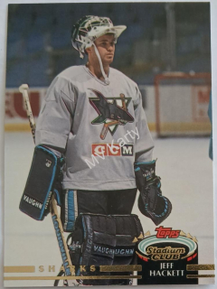 1992-93 Topps Stadium Club - [Base] #108 Jeff Hackett
