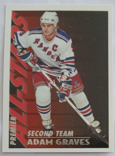 1994-95 Topps Premier - [Base] #128 All-Stars - Adam Graves