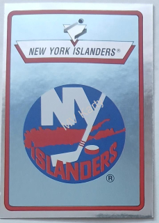 1990-91 Panini Album Stickers - [Base] #87 New York Islanders Team