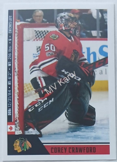 2018-19 Panini NHL Sticker Collection Album Stickers - [Base] #319 Corey Crawford