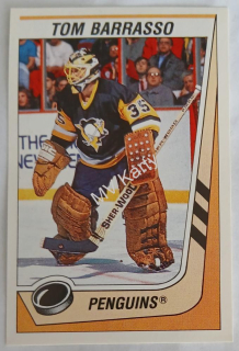 1989-90 Panini Album Stickers - [Base] #312 Tom Barrasso