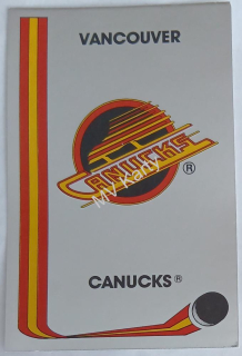 1989-90 Panini Album Stickers - [Base] #146 Team Logo - Vancouver Canucks