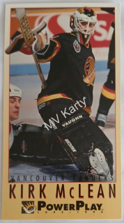 1993-94 Fleer Power Play - [Base] #253 Kirk McLean