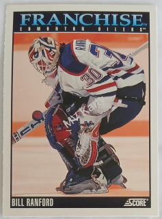 1992-93 Score - [Base] #424 Franchise - Bill Ranford