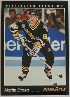 1993-94 Pinnacle - [Base] - French #204 Martin Straka
