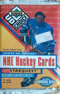 1998-99 UD Choice Hockey Balíček (12 karet v balíčku)