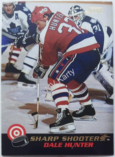 1992-93 Score - Sharp Shooters #4 Dale Hunter