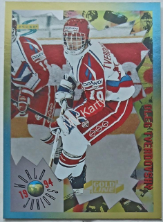 1994-95 Score - [Base] - Gold Line #214 Oleg Tverdovsky