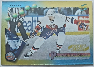 1994-95 Score - [Base] - Gold Line #166 Pierre Turgeon