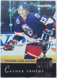 1993-94 Pinnacle - [Base] - French #222 Award Winners - Teemu Selanne