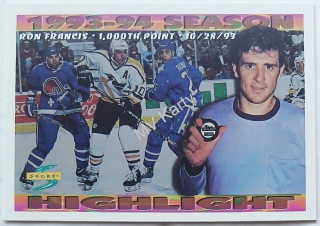1994-95 Score - [Base] #244 Ron Francis