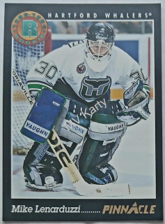 1993-94 Pinnacle - [Base] - French #207  Rookie - Mike Lenarduzzi