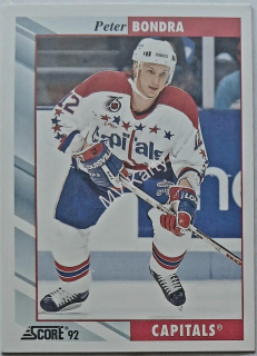 1992-93 Score - [Base] #165 Peter Bondra
