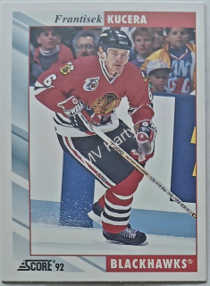 1992-93 Score - [Base] #346 Frantisek Kucera