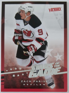 2008-09 Upper Deck Victory - Stars of the Game #SG-46 Zach Parise