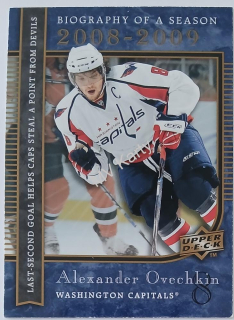 2008 Upper Deck Biography of a Season - [Base] #BS12 Alex Ovechkin