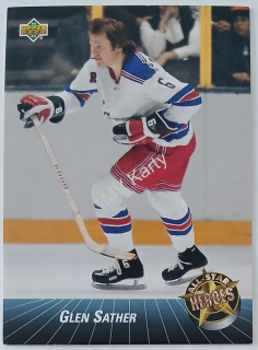 1992-93 Upper Deck - All-Stars #49 Glen Sather