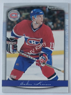 1999-00 Topps Premier Plus - Pre-Production #PP4 Saku Koivu
