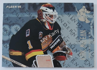 1994-95 Fleer - Netminder #6 Kirk McLean