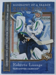 2008 Upper Deck Biography of a Season - [Base] #BS17  Steve Mason
