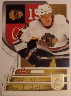 2003-04 Pacific Crown Royale - [Base] - Retail #108  Tuomo Ruutu #/575