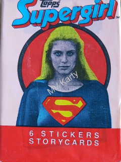 1984 Topps Supergirl balíček