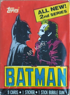 1989 Topps Batman S2 balíček