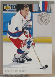1992-93 Upper Deck - Euro Stars #E8 Evgeny Davydov