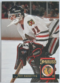 1993-94 Donruss - [Base] #61 Jeff Hackett