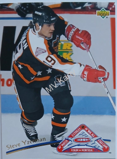 1992-93 Upper Deck - All-Stars #36 Steve Yzerman