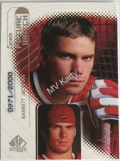 1998-99 SP Authentic - [Base] #117  Future Watch - Barrett Jackman #/2,000