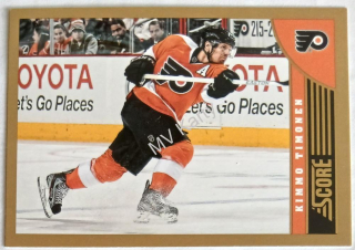 2013-14 Score - [Base] - Gold #366 Kimmo Timonen
