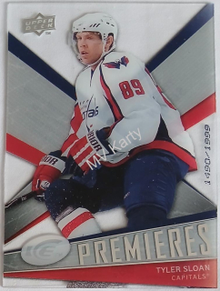 2008-09 Upper Deck Ice - [Base] #108  Ice Premieres Level 4 - Tyler Sloan #/1,999