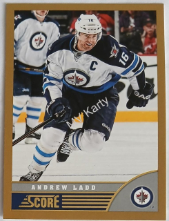 2013-14 Score - [Base] - Gold #534 Andrew Ladd