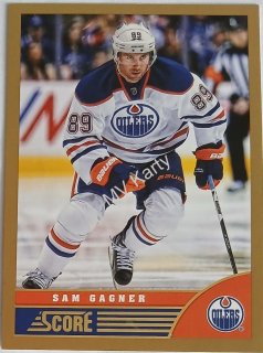 2013-14 Score - [Base] - Gold #186 Sam Gagner