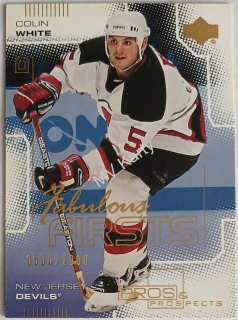 2000-01 Upper Deck Pros & Prospects - [Base] #112  Fabulous Firsts - Colin White #/1,000