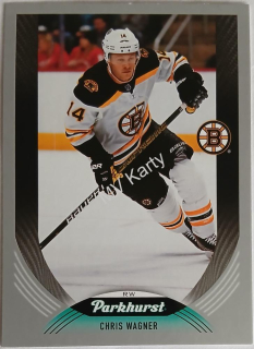 2020-21 Upper Deck Parkhurst - [Base] - Silver Border #187 Chris Wagner