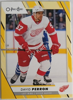 2023-24 O-Pee-Chee - [Base] - Yellow Border #190 David Perron