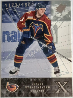 2000-01 SPx - [Base] #112  Sergei Vyshedkevich #/1,500